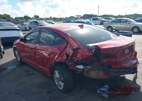 2019 Hyundai Elantra Sel z USA, uszkodzony, nr VIN KMHD84LF5KU771238